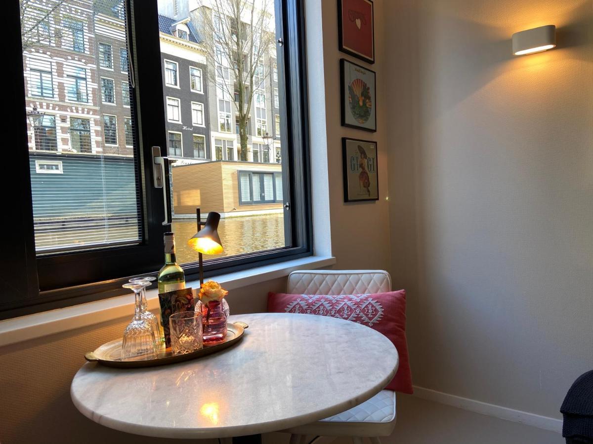 Houseboat Sophia Hotel Amsterdam Bagian luar foto
