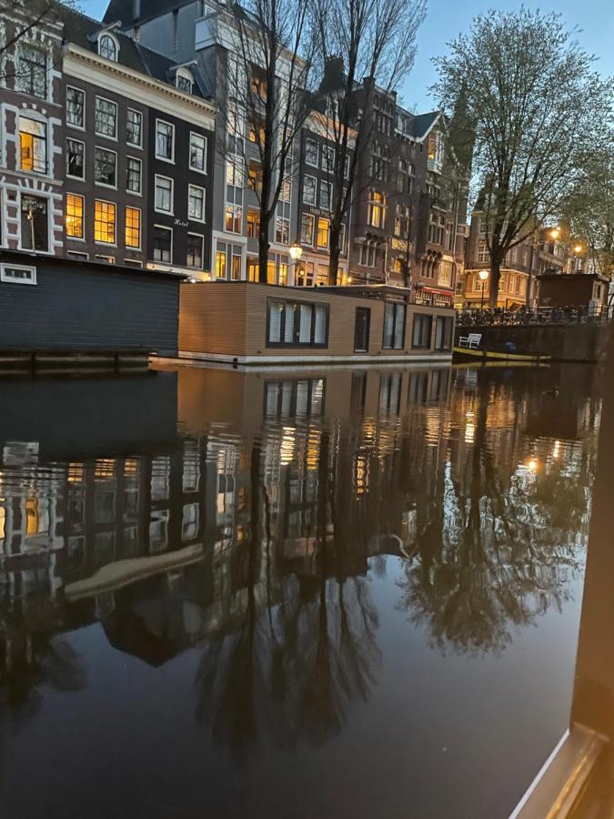 Houseboat Sophia Hotel Amsterdam Bagian luar foto